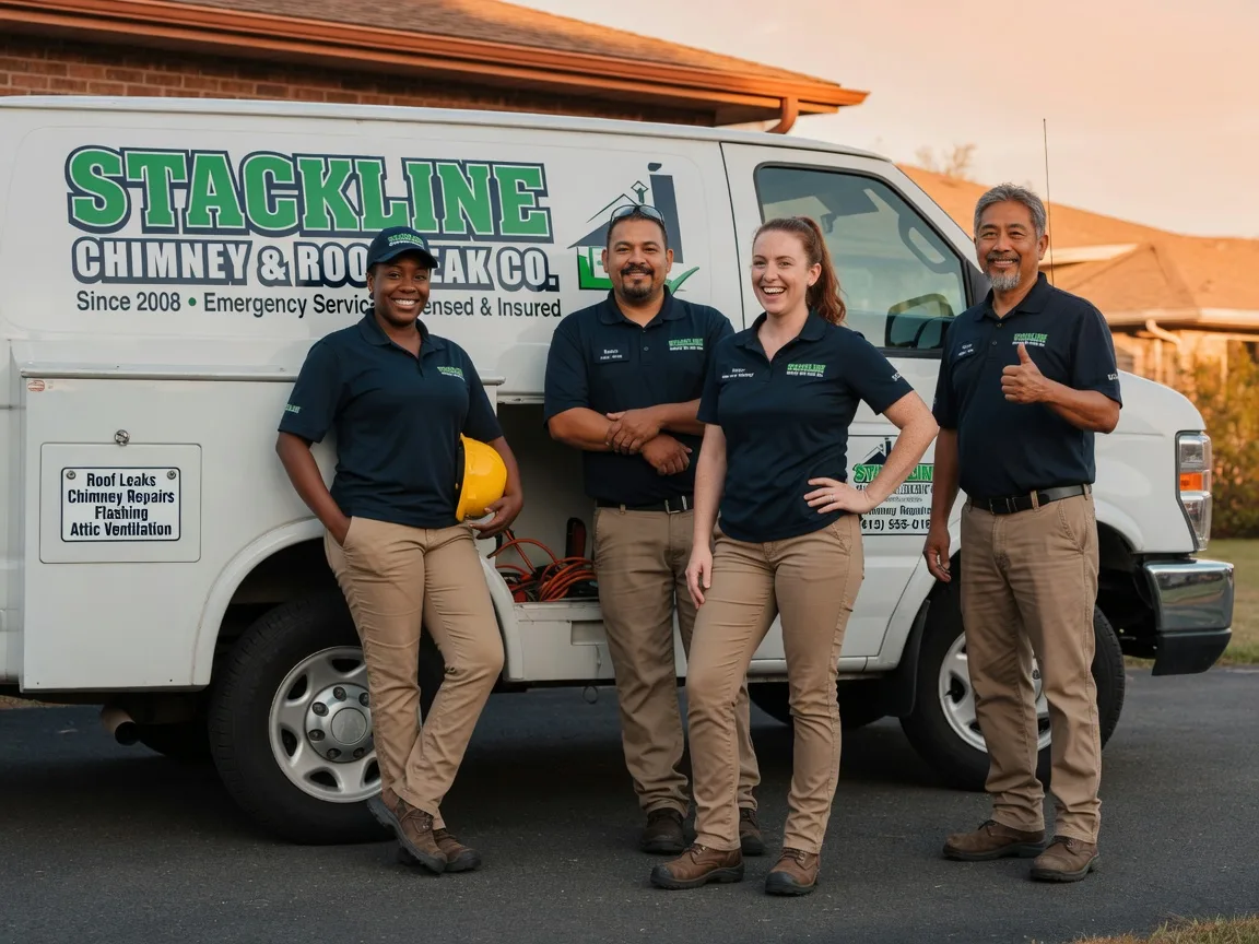 Chimney flashing repair company in Bullhead, SD